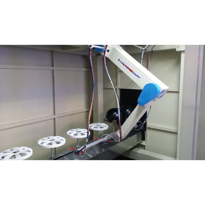 Auto Track Spray-Painting Machine with Robot Arm