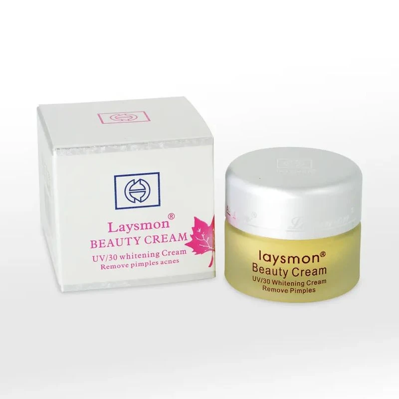 New Laysmon Beauty Cream UV/30 Whitening Cream Remove Pimples Acne
