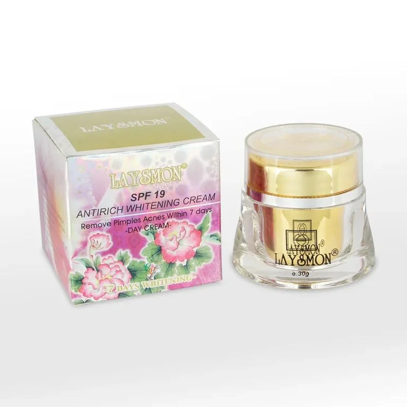 New Laysmon SPF19 Anti-Rich Whitening Cream (Yellow)