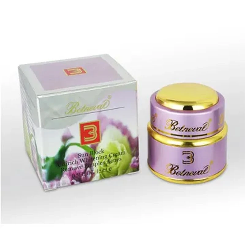 Betneval Sun Block Antirich Cream Removing Pimples Acnes 15gm