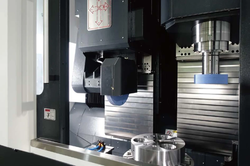 One Vertical Spindle One Horizontal Spindle without ATC