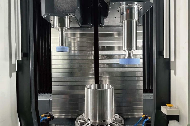 Dual Vertical Spindle without ATC